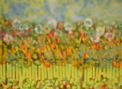 Ohne Tite, 2015, Acryl auf Leinwand, 120 x 160 cm, Inv. Nr. A284