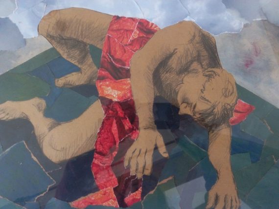Annegret Müller, 37 Enegrieschlaf 42 x 31 cm 