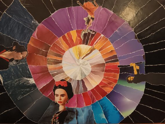 Annegret Müller, 107 Frauienleben ca. 70 x 100 cm
