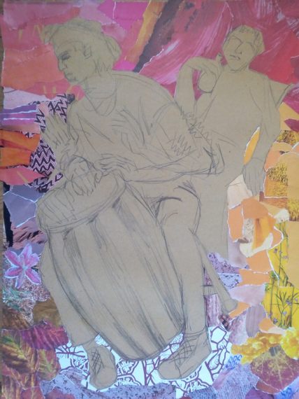 Annegret Müller, 15 Rhythmus- Resonanz 51 x 70 cm