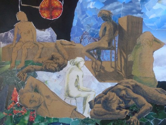 Annegret Müller, 17 Sichtweisen 70 x 58 cm