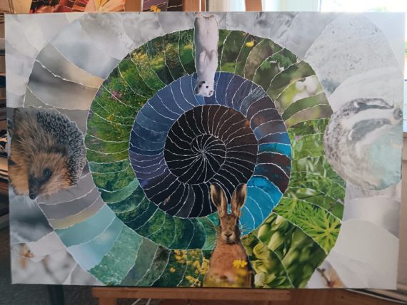 Annegret Müller, 617 Sympathische Bartträger ca. 70 x 100 cm 