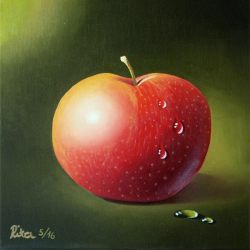 Ölfarben auf Leinwand, 30 x 30 cm, von Rita Gil Brand 